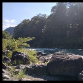 月曜日の釣りは御岳渓谷