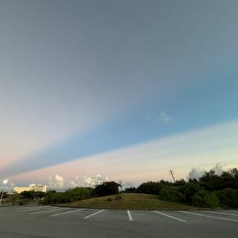残波岬のマジックアワー