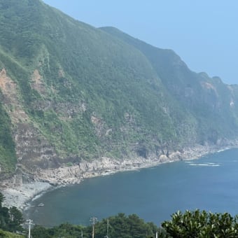 藍ケ江の海✨7月7日(月)⛅️     靄っとしてます☁️