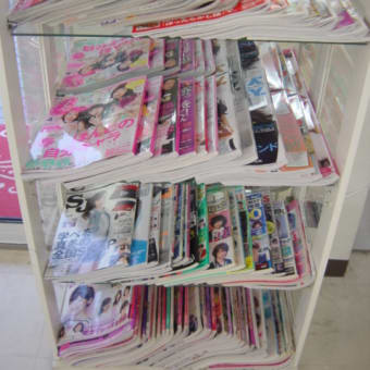 雑誌の種類豊富(^^)