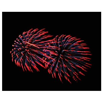 冬の花火２