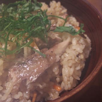 さんまの炊き込みご飯