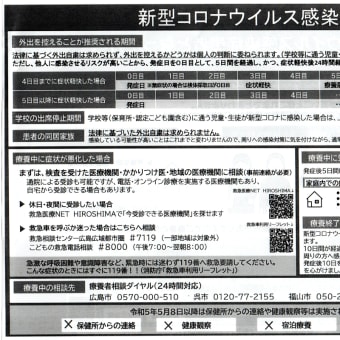 「新型コロナウイルス感染症(COVID-19)にかかった」の続き 2024年08月06日(3日目)から08月16日(13日目)まで