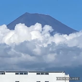 黒い富士山！