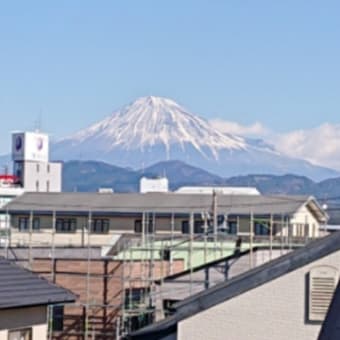 会社から撮った富士山♪