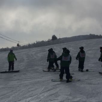 スキー、スノーボード実習2日目終了！