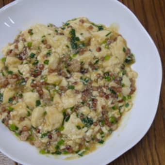 「豆腐ピリ辛煮」