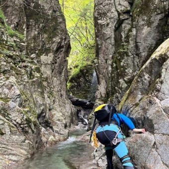 大川入山 矢作川の源流 柳川を遡行