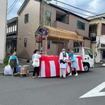 はげまる日記　夏祭り八幡町あたり