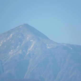 今朝の火打山