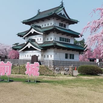 弘前公園の桜まつりへ