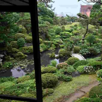 酒田で本間家別邸「清遠閣」と茶室「六明蘆」を拝見