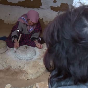 チュニジア旅行（１３）　砂漠の近辺にて　再掲