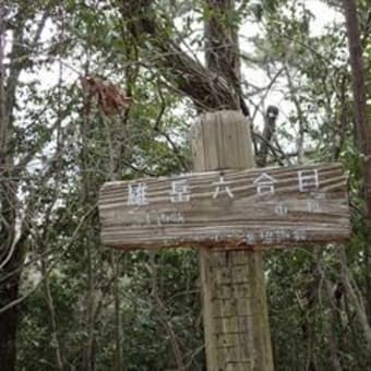 二上山　２　頂上と大岩