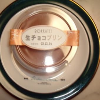 「六花亭」冬季限定　生チョコプリン