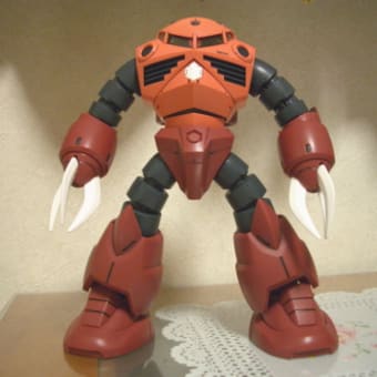 ＭＧ　シャア専用ズゴック完成