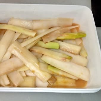 山菜まみれ．．．