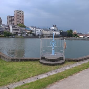 浄水場で特別に見学させてもらいました