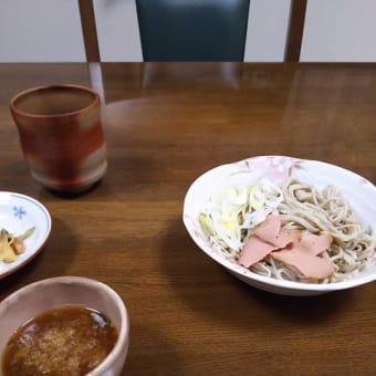 おろしそばの食い方