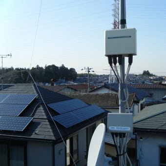 柏市ドアホン工事　柏市地デジが見え無くなった