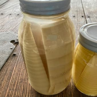 梅の季節。筍の保存食。糠漬け。