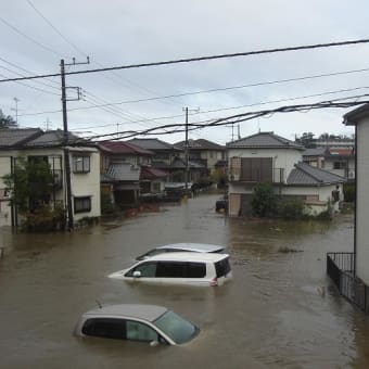 台風、洪水、浸水