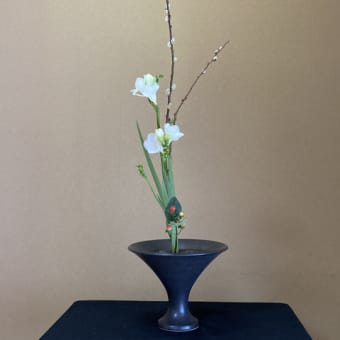 2013年旧七夕会 小品自由花 (高島屋1次展) - 香光のいけばな記 2013年旧七夕会 小品自由花 (高島屋1次展) - 香光のいけばな記