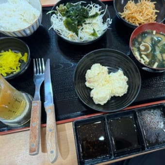 ステーキを食べてきました　k-hashii-japan　2024年8月24日