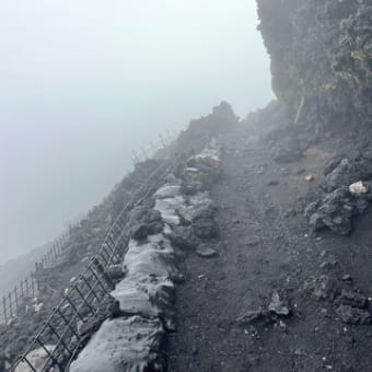 富士山　お鉢回り～下山