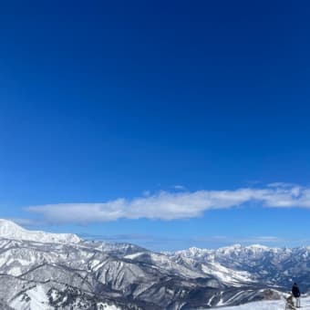 八方尾根スキーなう