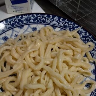 今夜のめし　手延べうどん