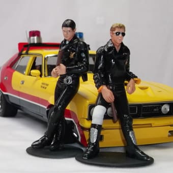 1/18 マッドマックス　イエローインターセプター用フィギュア　Custom Figures for 1:18 MADMAX Yellow Interceptor