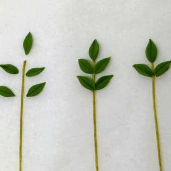 粘土　de　ミニ正月飾り