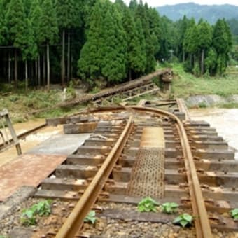 JR西日本　越美北線の復旧工事が順調