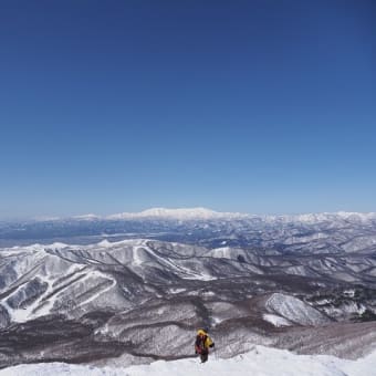 やっと来た磐梯山は快晴無風_23.03.05