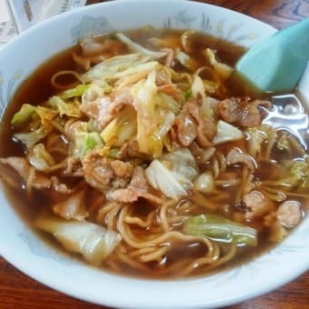 10か月ぶりのスープ入り焼きそば【こばや食堂】