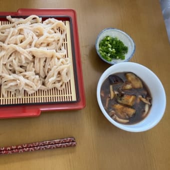 全粒粉入り手打ちうどん頂いてみた