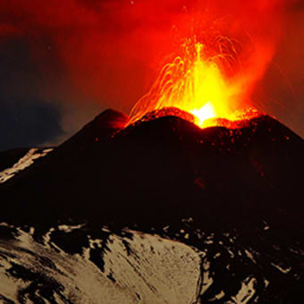 カムチャツカの火山