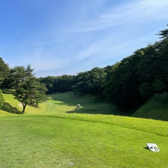 隙間の晴れ☀️絶好のゴルフ日和