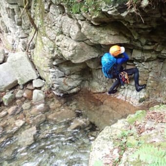 大川入山 矢作川の源流 柳川を遡行