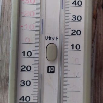 令和7年6月16日・今朝の東祖谷21℃（21.2℃）