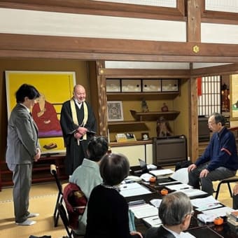 4年振りに浄光明寺で「鎌倉連歌会」を開催しました