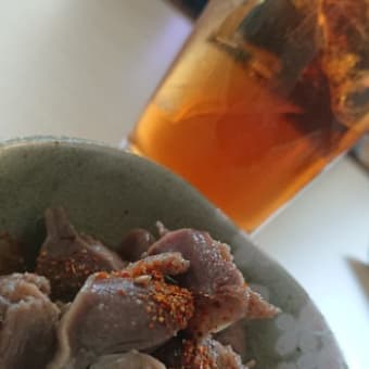 砂肝の生姜煮