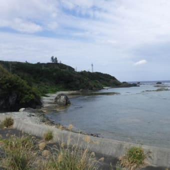 １月３１日　奄美諸島歩き走り旅、徳之島亀徳〜花徳