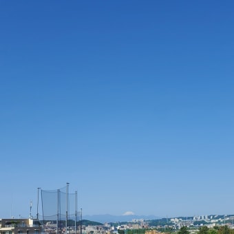 ベランダで朝呼吸