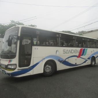 平日朝通学時間帯の美祢線代行バスに乗車（その２）