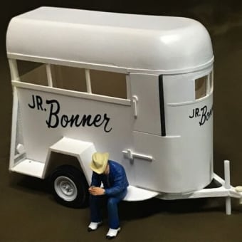 1/25 ジュニアボナー（トレーラー用）(Junior Bonner 1/25 for The Horse Trailer)