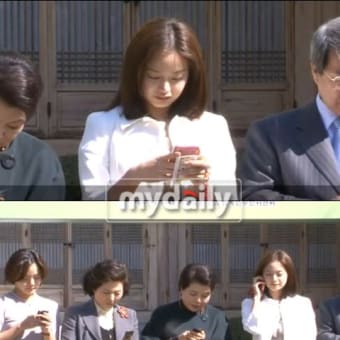 【テヒNews】 キム・テヒ、チョン・ウンチャン前国務総理と大統領府行事出席