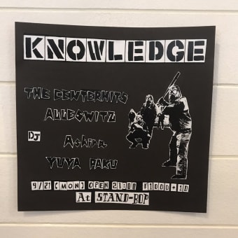 『KNOWLEDGE』　@STAND BOP