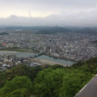 令和初日の岐阜県金華山 